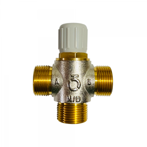 DN20MD45/37 3 Way Mixing/Diverting Thermostatic Valve